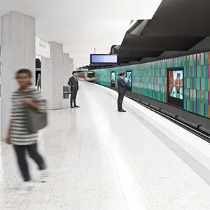 Berliner Tor Visualisierung