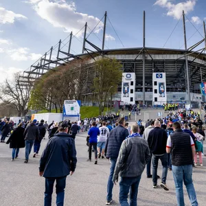 Der Vorfall ereignete sich im HSV-Stadion. (Symbolbild)