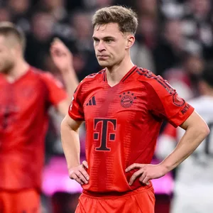 Bayern-Spieler Joshua Kimmich beim Spiel gegen Frankfurt