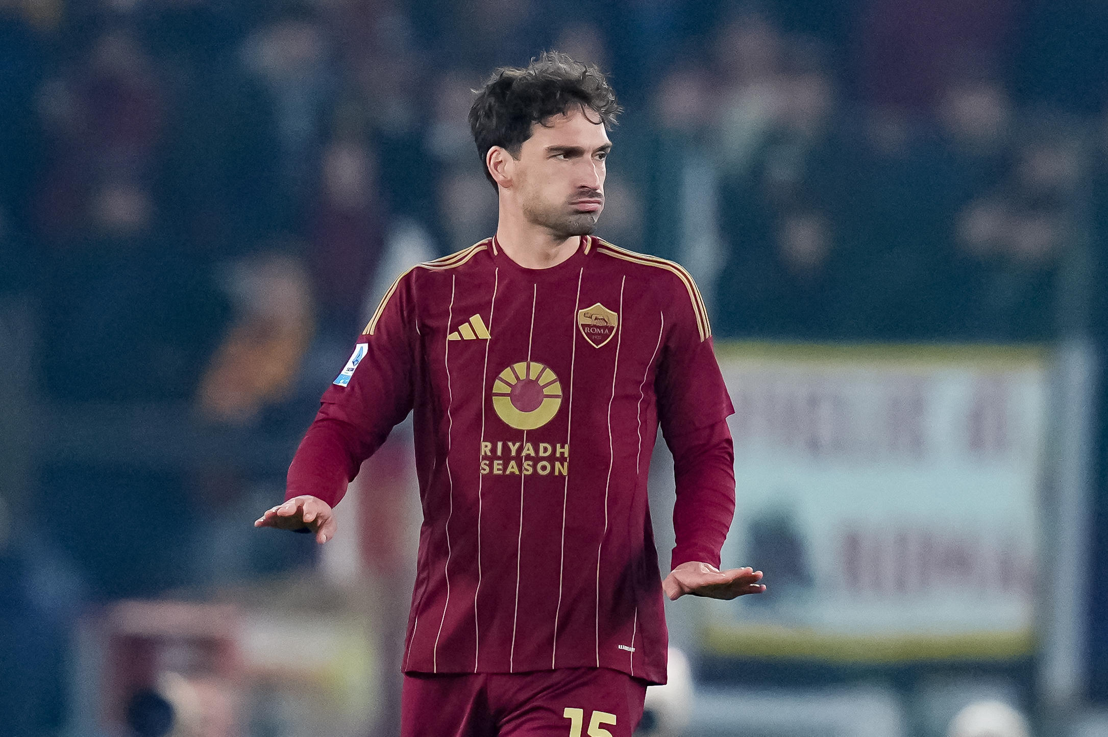 Mats Hummels für AS Rom im Spiel gegen Monza