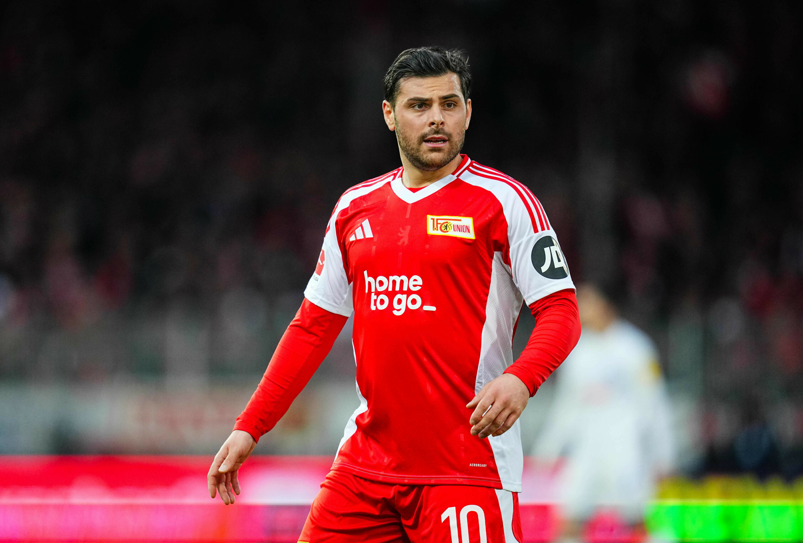 Unions Kevin Volland beim Spiel gegen Holstein Kiel