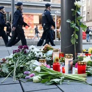 Blumen am Boden