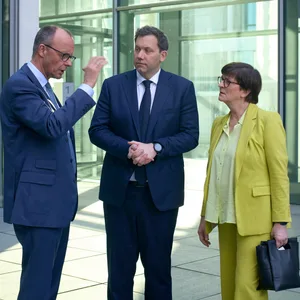 Merz, Klingbeil, Esken