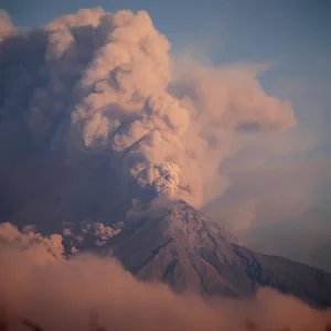 Der Vulkan „Volcan de Fuego“