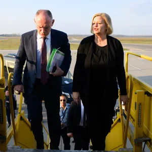 Gerhard Karner (ÖVP) und Nancy Faeser