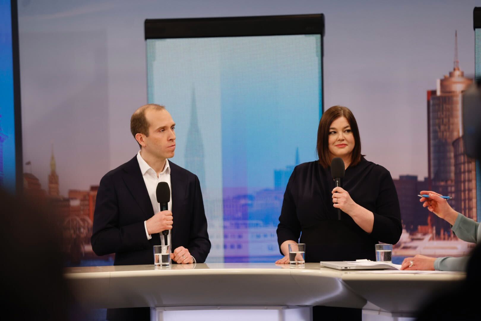 Dennis Thering (CDU) und Katharina Fegebank (Grüne) im Interview