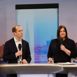Dennis Thering (CDU) und Katharina Fegebank (Grüne) im Interview