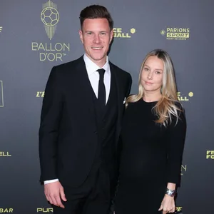 Marc-André ter Stegen und seine Frau Daniela Jehle