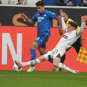 Philipp Treu beim Spiel in Hoffenheim