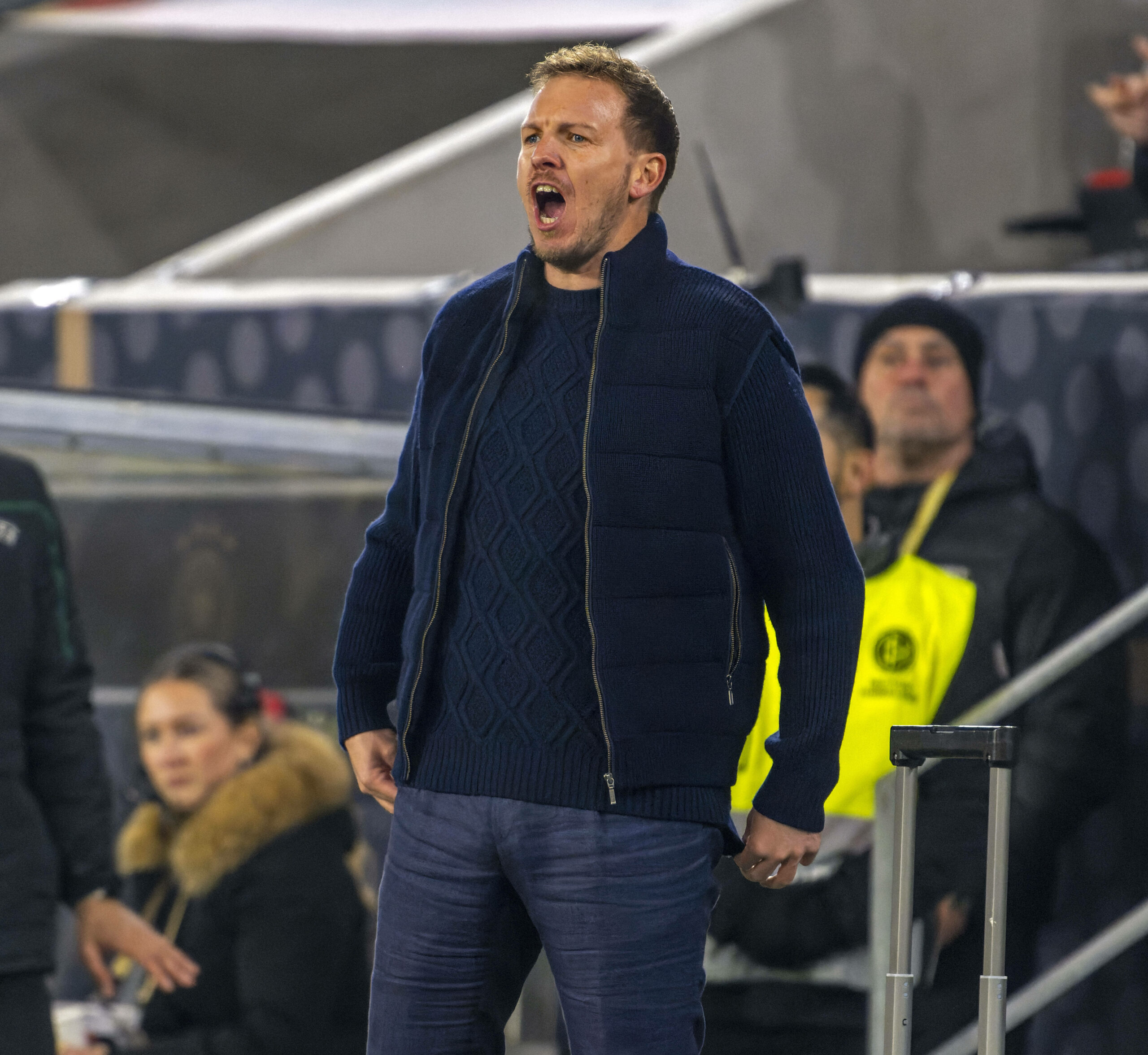 Julian Nagelsmann schreit