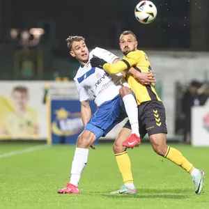 Marvin Senger im Spiel gegen Katowice