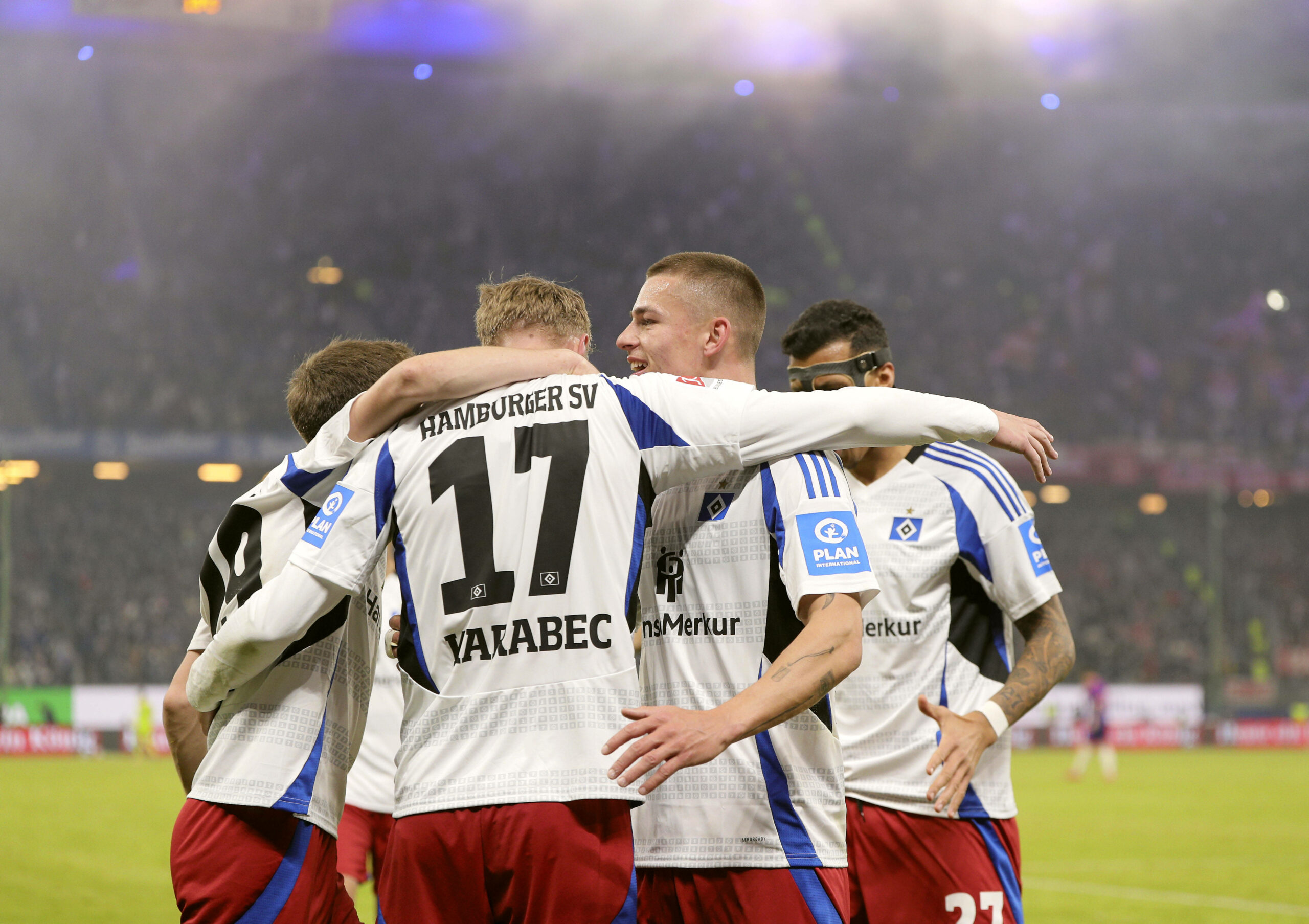 Gegen Düsseldorf konnte der HSV feiern