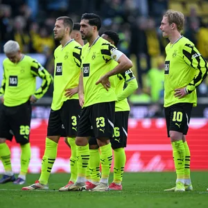 BVB nach dem Spiel gegen Augsburg