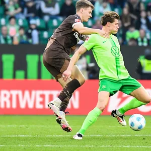 David Nemeth im Spiel gegen Wolfsburg