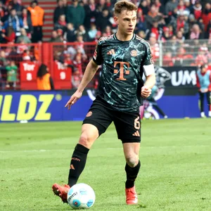 Joshua Kimmich am Ball gegen Union Berlin