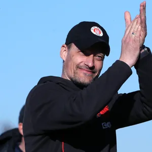 Alexander Blessin nach dem Test bei Hertha