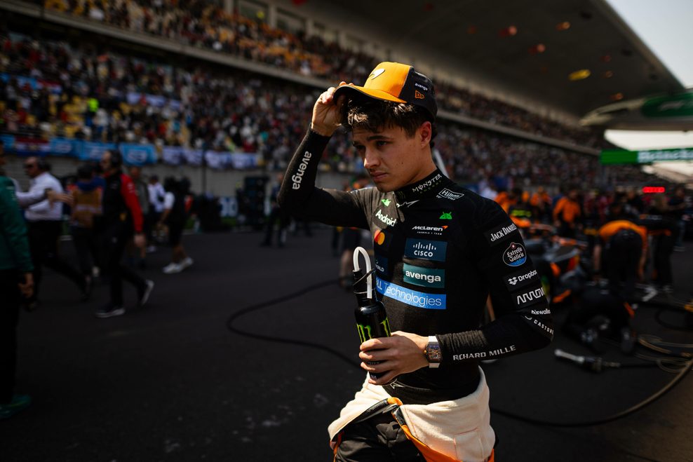 Lando Norris unzufrieden