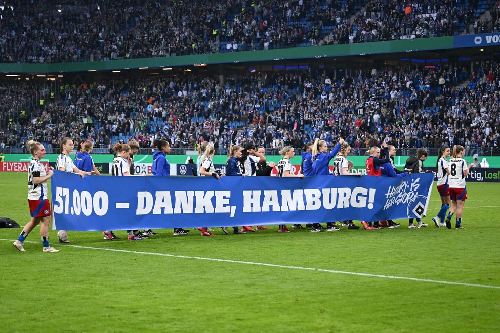 HSV-Frauen bedanken sich bei den Fans