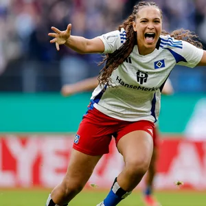 Junioren-Nationalspielerin Lisa Baum wurde beim Sieg in Gladbach zur spielentscheidenden HSV-Akteurin.