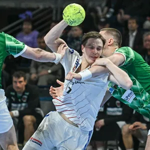 Leif Tissier im Spiel bei den Füchsen Berlin