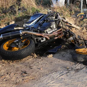 Motorradunfall B432