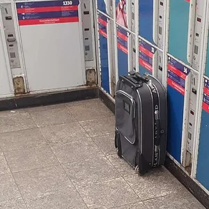 Dieser Koffer sorgte für den Großeinsatz am Hamburger Hauptbahnhof.
