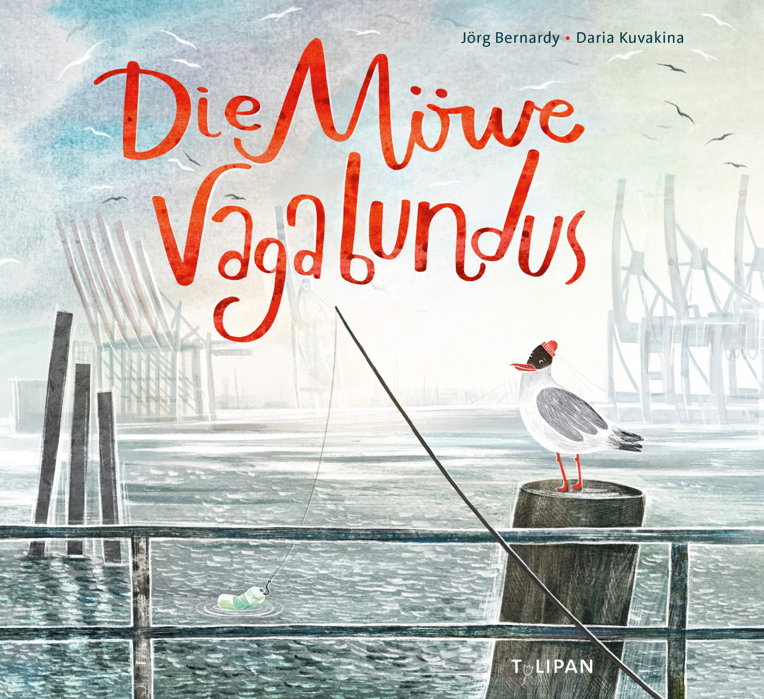 Buchcover von „Die Möwe Vagabundus“