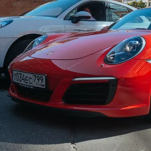 Porsches in Moskau (Symbolbild).