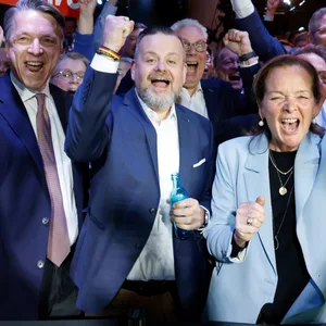 Großer Jubel bei der CDU.