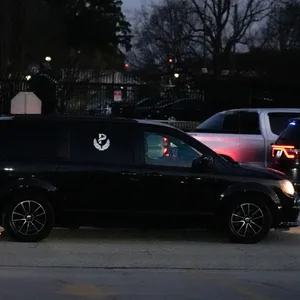 Ein Leichenwagen verlässt das Gefängnis nach der Hinrichtung des Häftlings Brad Sigmon