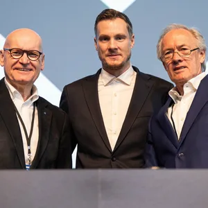 Michael Papenfuß, Marcell Jansen und Bernd Wehmeyer