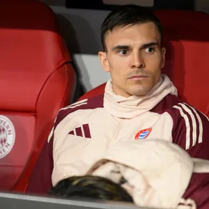 Joao Palhinha sitzt beim FC Bayern in der Regel nur auf der Bank.