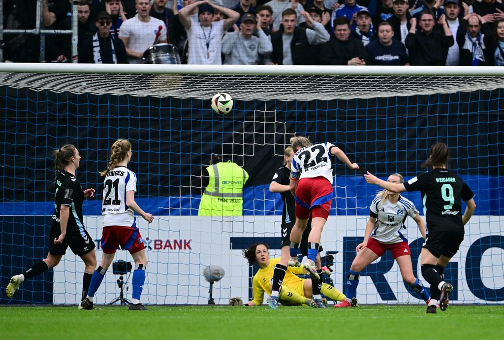 Sarah Stöckmann trifft zum Ausgleich