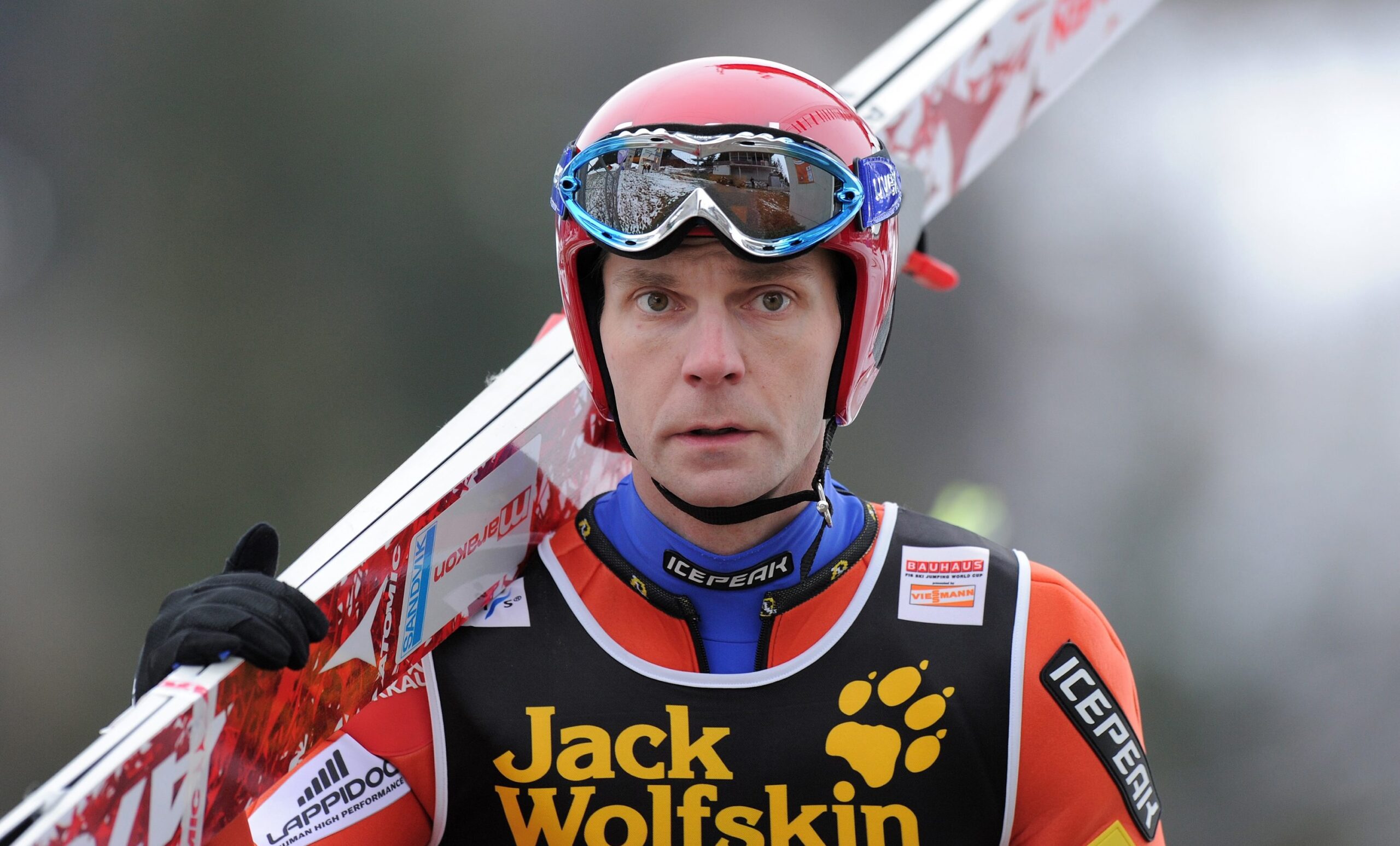 Janne Ahonen bei der Vierschanzentournee 2009