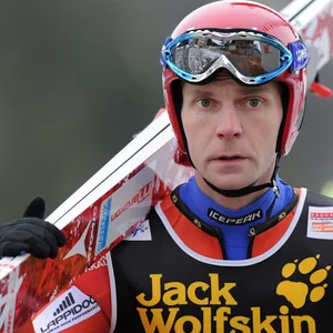 Janne Ahonen bei der Vierschanzentournee 2009