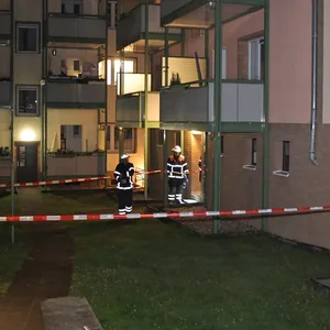 Balkone mit Absperrung