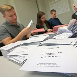 Stimmenauszählung Bundestagswahl 2025