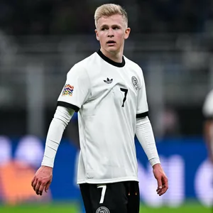 Jonathan Burkardt im Trikot der Nationalmannschaft
