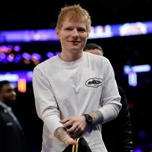Popstar Ed Sheeran
