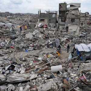 Trümmer im Gazastreifen