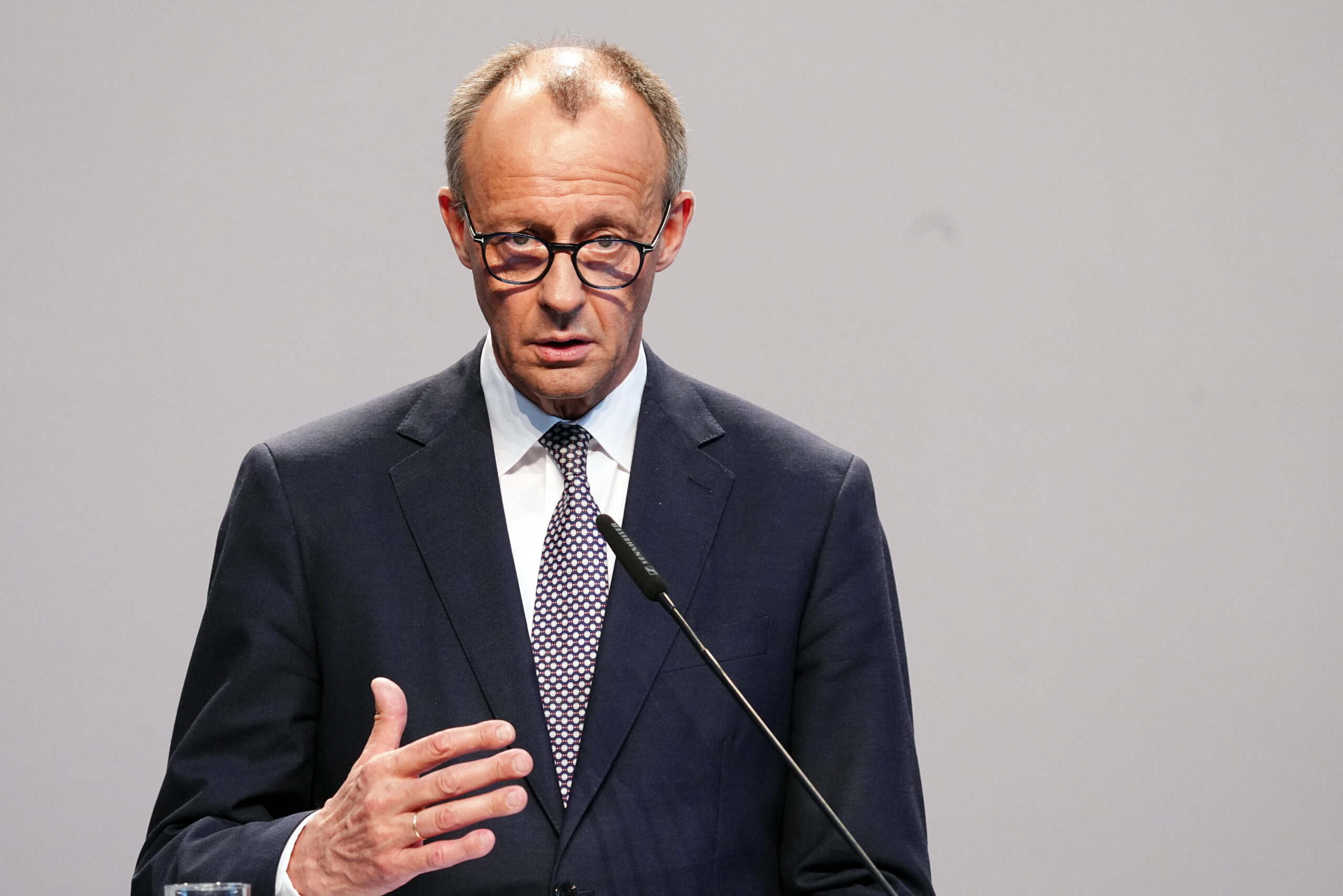 Der wohl künftige Kanzler Friedrich Merz.