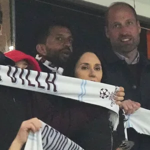 Prinz William im Stadion von Aston Villa