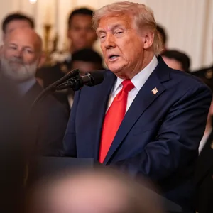 US-Präsident Donald Trump im Weißen Haus in Washington
