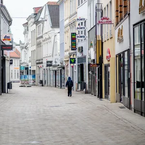 Die Achternstraße in Oldenburg