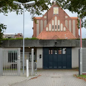 Der Eingang der JVA Lübeck