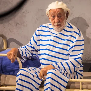 Dieter Hallervorden in seinem Sketch „Palim-Palim“