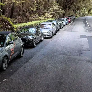 In diesem Bereich der Otto-Wels-Straße in Hamburg ereignete sich der Notfall.