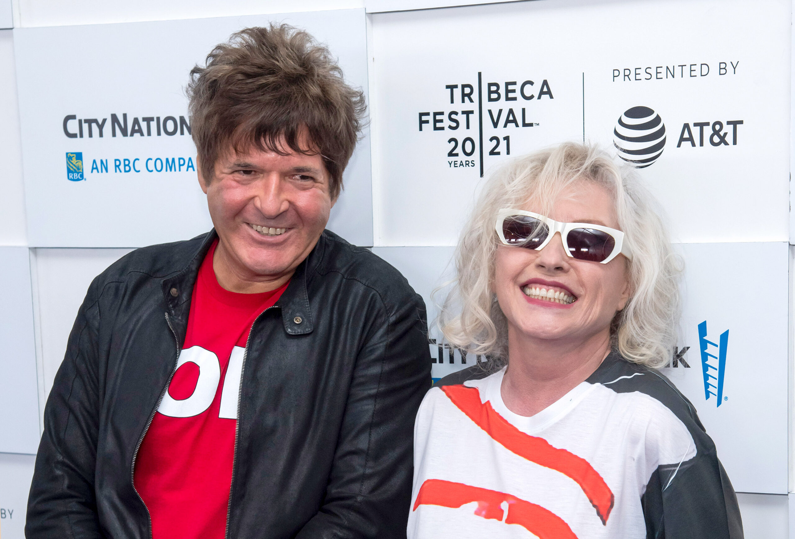 Clem Burke und Debbie Harry