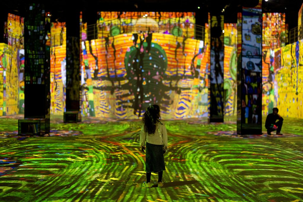 Port des Lumières Ausstellung