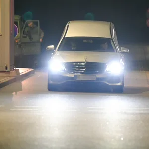 Ein Bestattungsfahrzeug